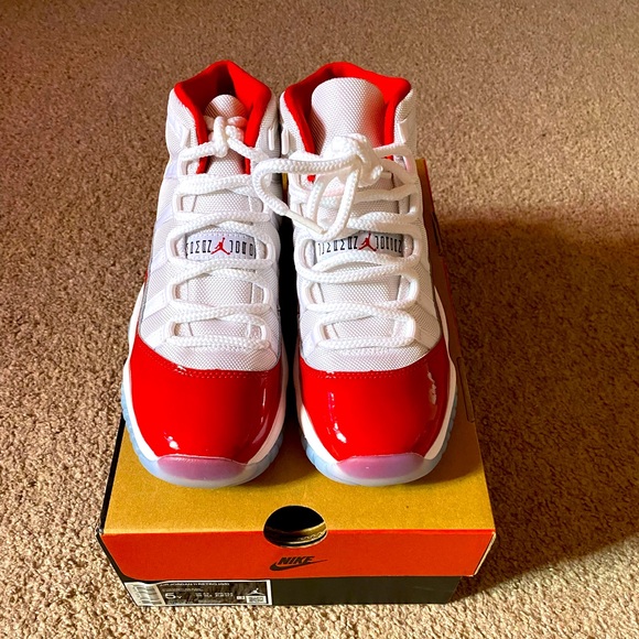 Jordan Other - 💥BRAND NEW💥Nike Air Jordan 11 Cherry Retro Size 5. Perfect for Easter. In Box